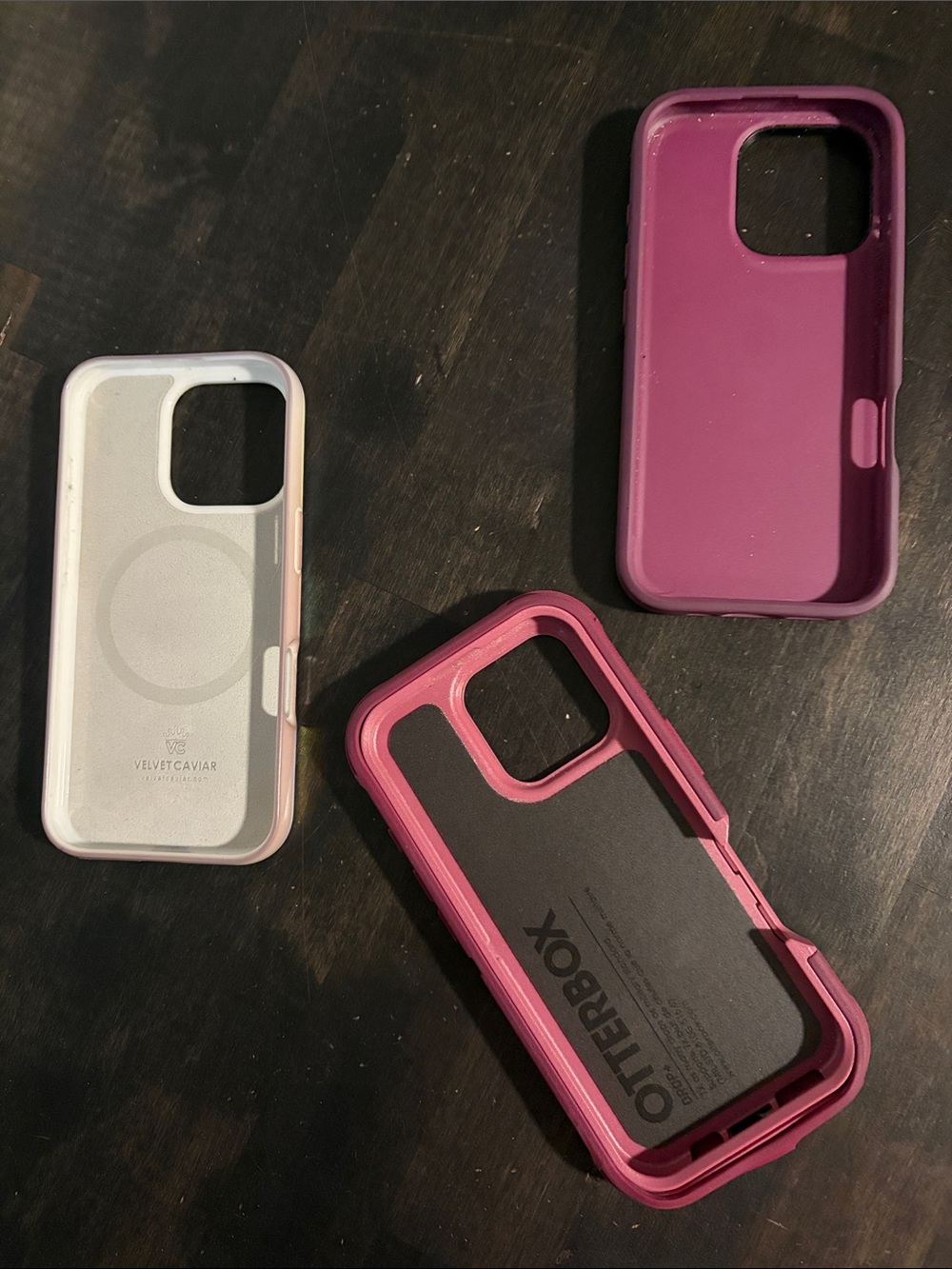 iPhone 16 Pro Lot of 3 Phone Cases by Otterbox Velvet Caviar Casetify - Picture 2 of 5